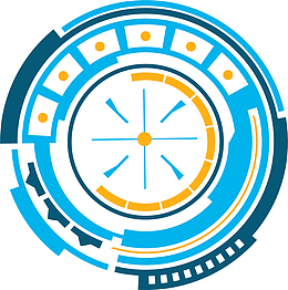 创意5G光效线条科技圆环