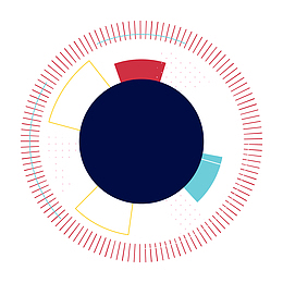 酷炫线条数码光效卡通装饰