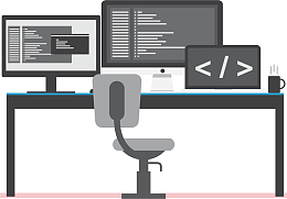 矢量图多屏显示器