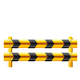 卡通简约交通标识海报设计