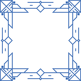 简约边框线条边框纹理