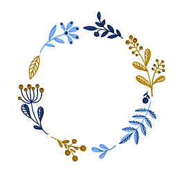 花环装饰素材图案