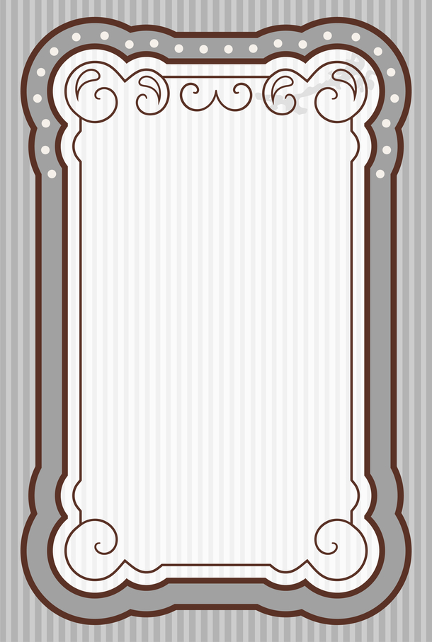 灰色简约画框边框纹理素材免费下载_觅元素