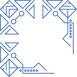 简约几何边框纹理