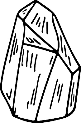 卡通简笔画水晶钻石装饰设计