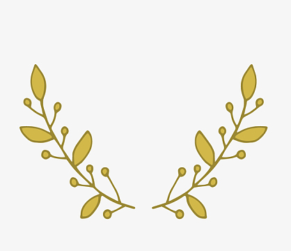 可爱小清新装饰海报装饰树枝