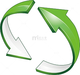 旋转的拉伸方向箭头