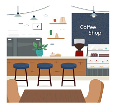 下午茶喝咖啡餐馆