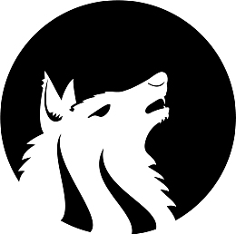 狼的侧影