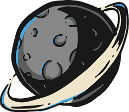 宇宙航天太空星球矢量素材