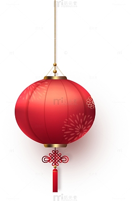 新春灯笼，立体