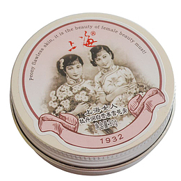 上海女人牡丹润白雪花膏