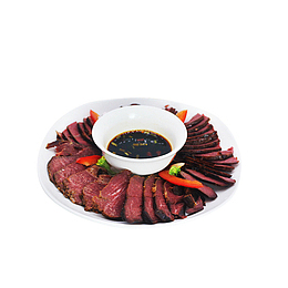 酱香牛肉  盘子