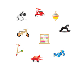 卡通儿童可爱玩具造型