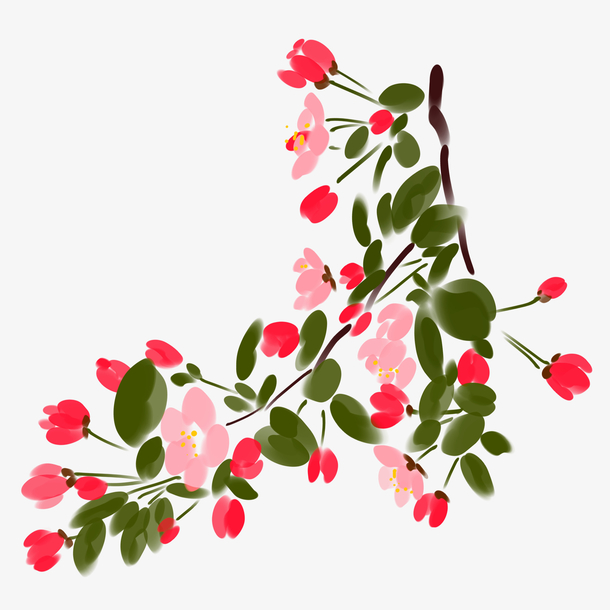 春天花朵元素图素材免费下载_觅元素