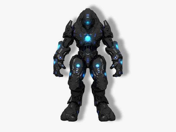 游戏机器人模型