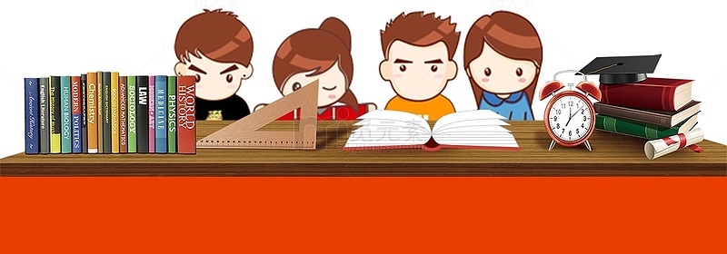 学校同学们在上课
