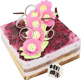 春暖花开（慕斯蛋糕）