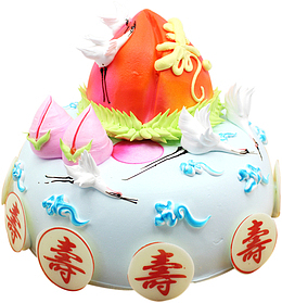 寿满天年（贺寿蛋糕）