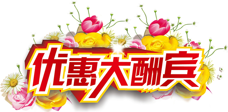 优惠大酬宾活动