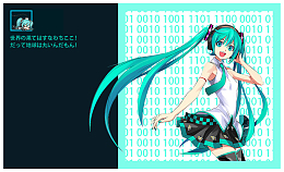 初音代码ps开始界面图