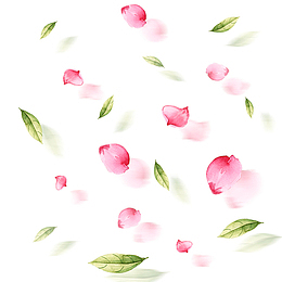 清新小花卡通插画11