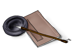 中国风手绘水墨风景山水徽派建筑 9