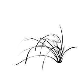 中国风手绘水墨风景山水徽派建筑 7