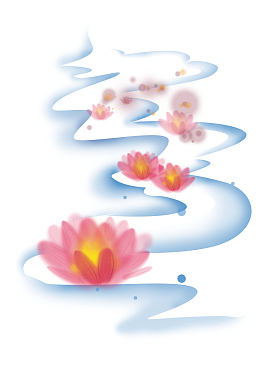 中国风手绘水墨风景山水徽派建筑 19