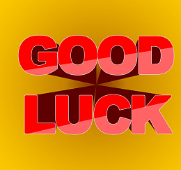 good luck字体