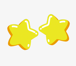 好看的卡通小星星