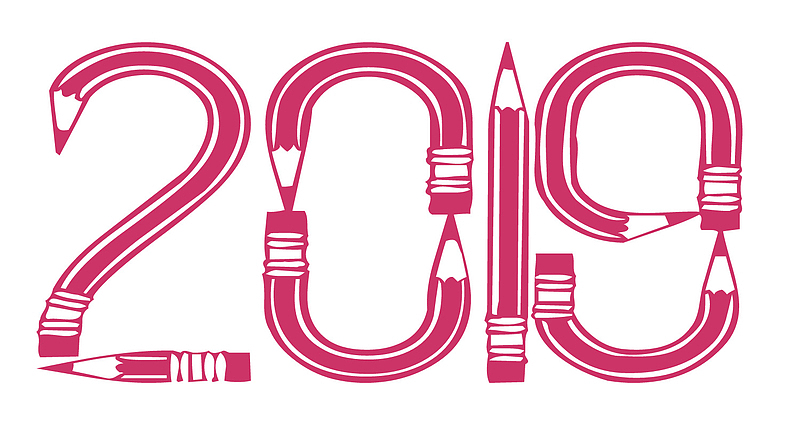 2019年铅笔创意图标