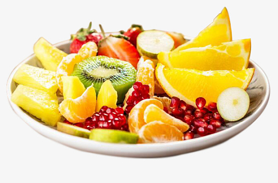 一碟水果沙拉
