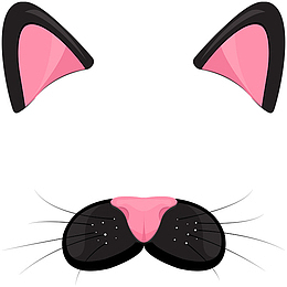 素材 通用 矢量 PNG 猫耳朵