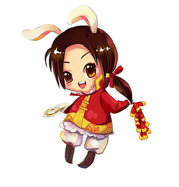 小朋友恭贺新春