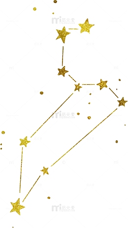 金色星星星座