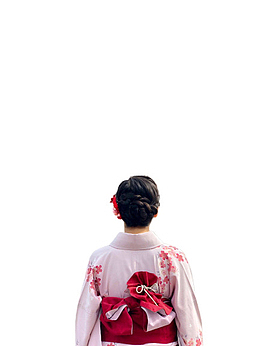 和服日式少女女子