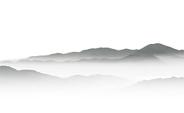 远处的山   墨画  中国风 山