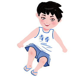 六一儿童节 儿童 小朋友 小孩 卡通人