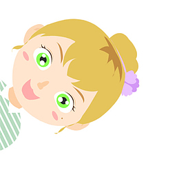 鲜艳活泼六一儿童节促销海报 男孩没有牙