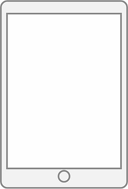 ipad 图标线框图标