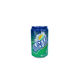 罐装雪碧透明图像