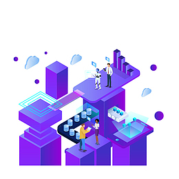 AI人工智能大数据图形