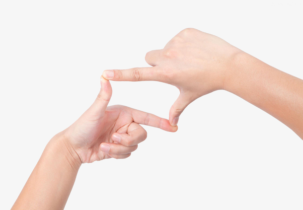 聚焦,手型-照相