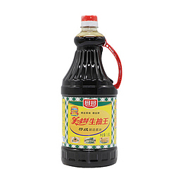 厨邦美味鲜生抽王1.68L桶装