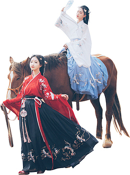 汉服探花令十里小倩