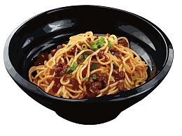 雪花牛肉酱拌面