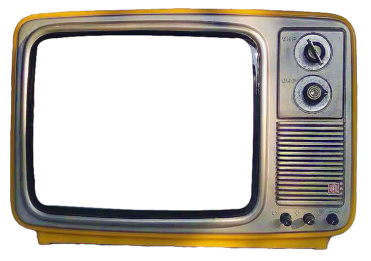 老式电视机免抠素材