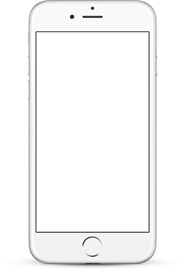 白色UI手机模型