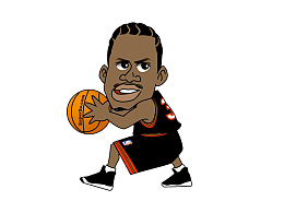 卡通篮球体育篮球